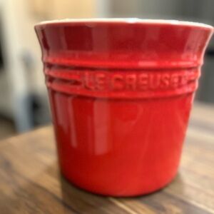 Le Creuset Chili red Large utensil crock